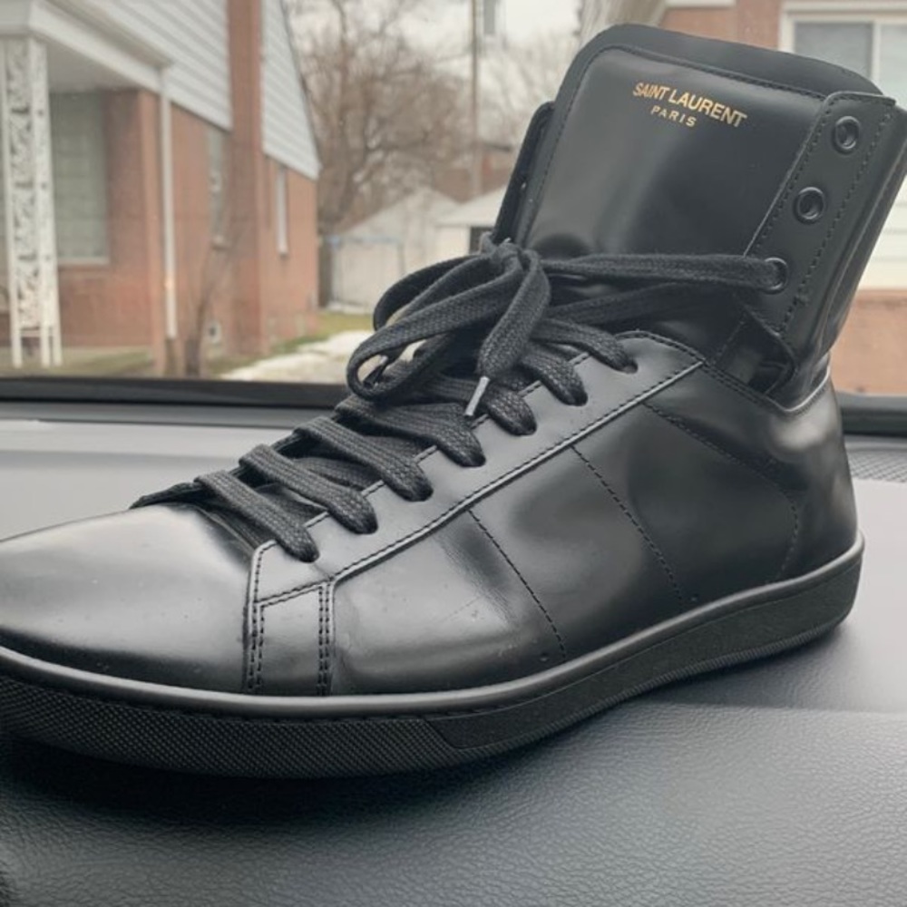 YSL shoes with polo
